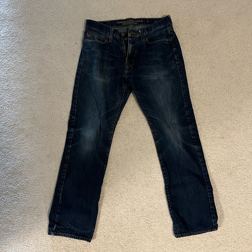 American Eagle Men's Blue Jeans- 33/32